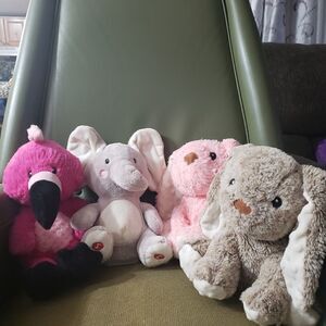 Spark Create Imagine Lot of 4 Plush Stuff Animals